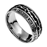 Crown Of Thorns Ring, "Crucified"