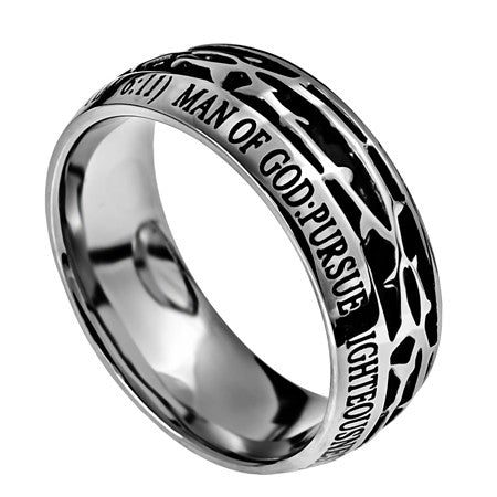 Crown Of Thorns Ring, "Man Of God"