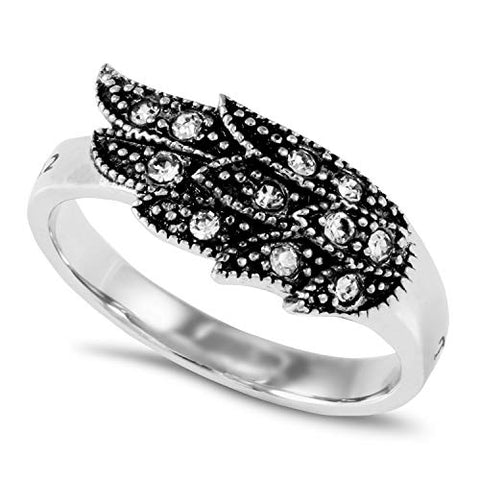 Wing Ring TRUE LOVE WAITS - 1 TIMOTHY 4:12-Wholesale