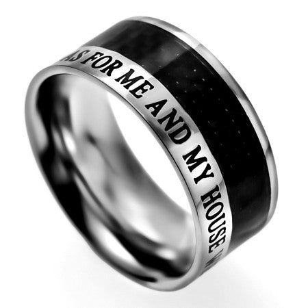 Carbon Fiber Black Ring, "Me And My House"