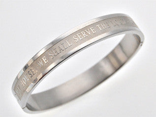 Women's Bangle Bracelet, "Me And My House"