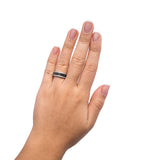 Ebony Champagne Ring, "I Am My Beloved"