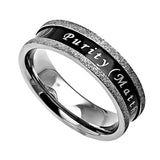 Ebony Champagne Ring, "Purity"