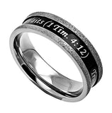 Ebony Champagne Ring, "True Love Waits"