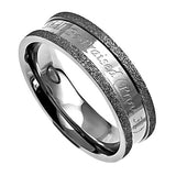 Silver Champagne Ring, "Woman Of God"