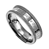 Silver Champagne Ring, "Not Perfect"