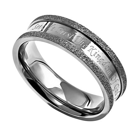 Silver Champagne Ring, "Kingdom"
