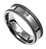 Silver Champagne Ring, "Way Truth Life"
