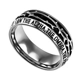 Crown Of Thorns Ring, "Alpha and Omega"