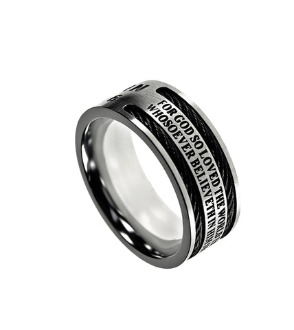 Cable Ring, "For God So Loved The World.."