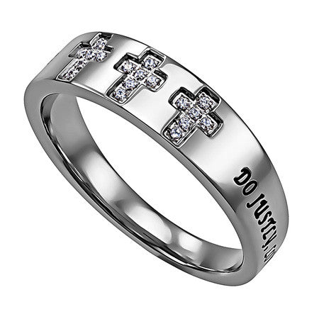 Calvary Ring "Do Justly"