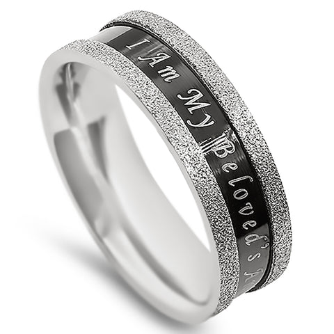 Ebony Champagne Ring, "I Am My Beloved"