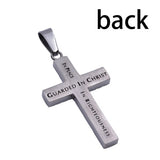 Silver Diamond Cross, "Guarded"