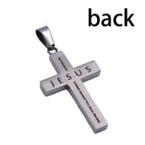 Silver Diamond Cross, "No Weapon"