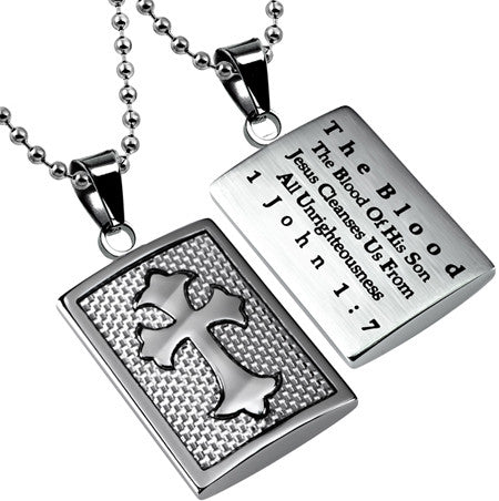 Deluxe Shield Cross, "Cleansed" White Graphite