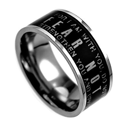 Deluxe Scripture Band Men's, "Fear Not"
