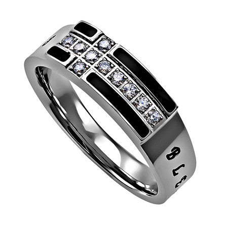 Black Ensign Ring, "Blessed"
