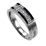 Black Ensign Ring, "Christ My Strength"