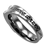 Shell Ensign Ring, "Love"