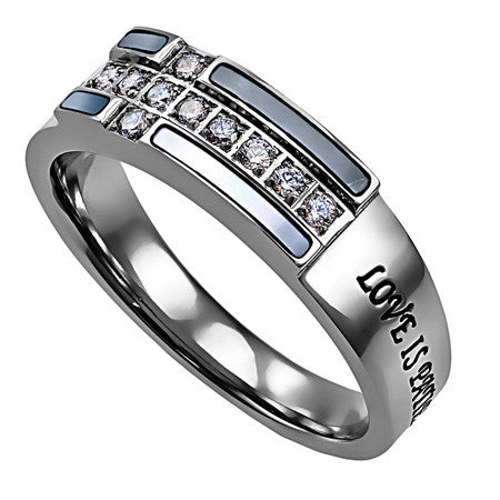 Shell Ensign Ring, "Love"