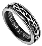 Girl's Crown of Thorns Ring, "Not Perfect"