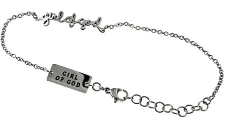 Handwriting Bracelet, “Girl of God”