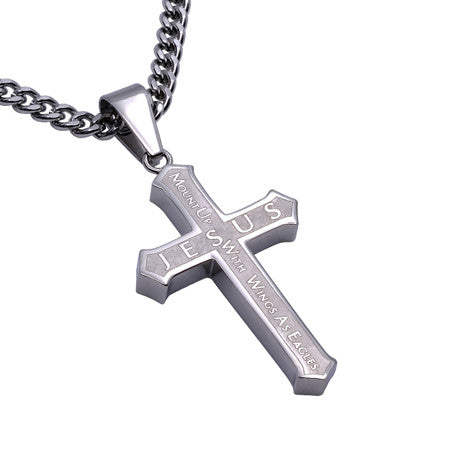 Inlay Cross, "Eagles Wings"