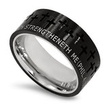 Knight Black Ring, "I CAN DO ALL THINGS "
