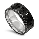 Knight Black Ring, "MAN OF GOD"