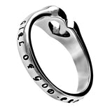 Mini Heart Ring, “Girl Of God”