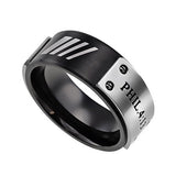 Black MLX Ring, "His Strength"