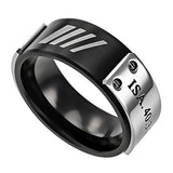 Black MLX Ring, "Strength"