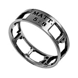 Mini Silhouette Ring, "Purity"