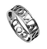 Mini Silhouette Ring, "Woman Of God"
