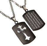 Shield Cross Black, "Armor Of God"