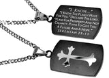 Shield Cross Black, "I Know"