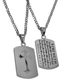 Silver Shield Cross, "Strength"