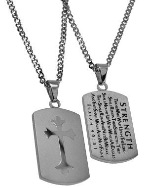 Silver Shield Cross, "Strength"