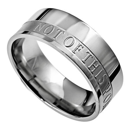 Original Scripture Band Men's, "Not Of This World"