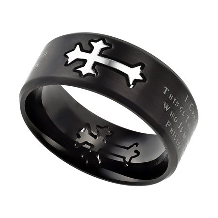 Black Neo Ring, "Christ My Strength"