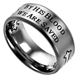 Silver Neo Ring, "By His Blood"