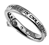 Princess Solitaire Ring, "Guarded"