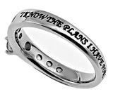 Princess Solitaire Ring, "I Know"