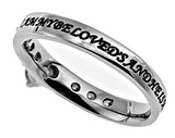 Princess Solitaire Ring, "My Beloved"
