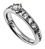 Princess Solitaire Ring, "My Beloved"