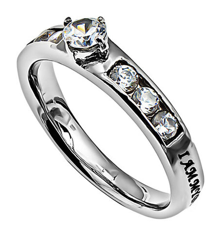 Princess Solitaire Ring, "My Beloved"