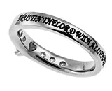 Princess Solitaire Ring, "Trust"