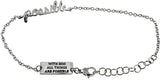 Handwriting Bracelet, “Possible”