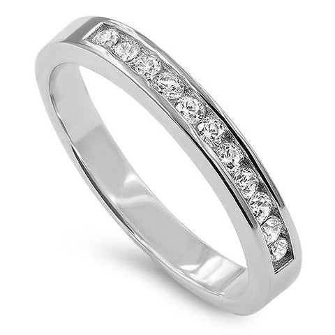 11 Dreams Princess Silver Ring, "TRUE LOVE WAITS - 1 TIM. 4:12"-Wholesale