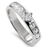 Geon Stones Silver Ring, "WOMAN OF GOD - PROVERBS 31"-Wholesale
